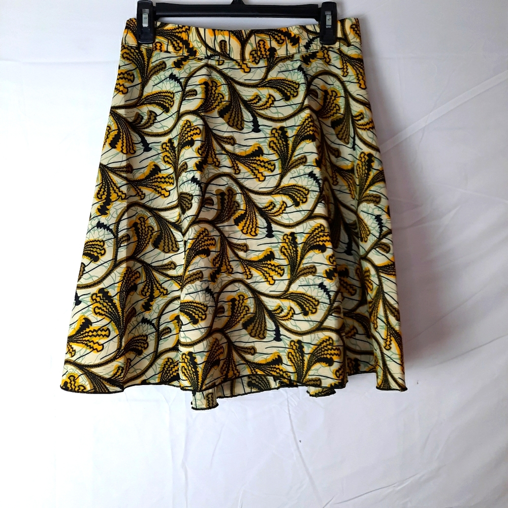 NWT Nefpatra African Print Skirt